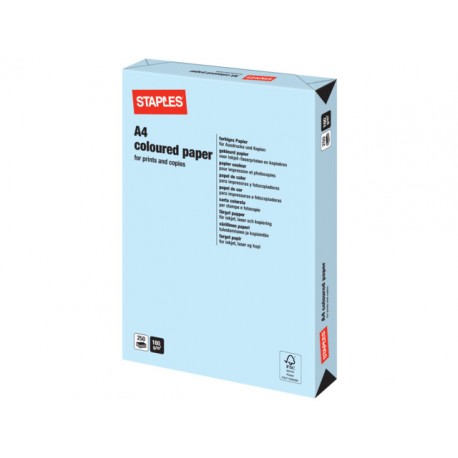 Papier SPLS A4 160g lichtblauw/pak 250v