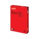 Papier SPLS A4 160g rood/pak 250v