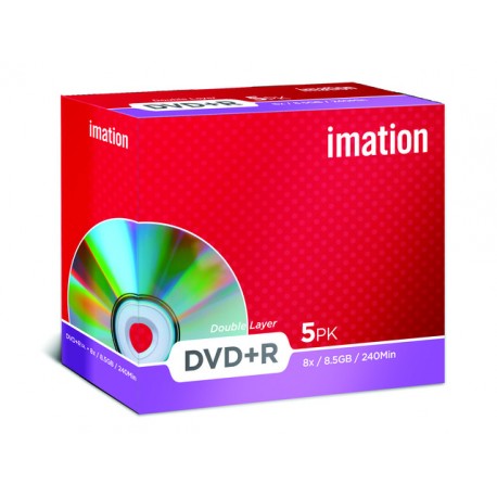 DVD+R Imation Dual Layer JC/pak 5