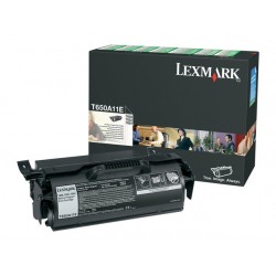 Toner Lexmark T65x 7K ret.prog. zwart