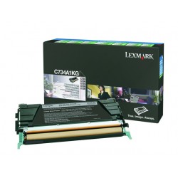 Toner Lexmark C734 Ret C734A1KG 8K zwart