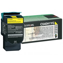 Toner Lexmark C540H1YG C540 Ret. geel