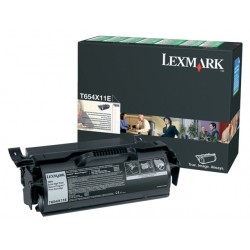 Toner Lexmark T654 T654X11E 36K zwart