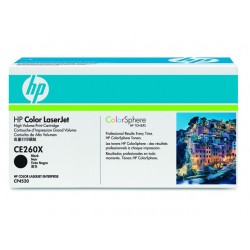 Toner HP CE260X 17K zwart