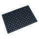 Deurmat Floortex rubber 60x80cm zwart