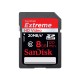 Geheugenkaart Sandisk Extreme HD Vid 8GB