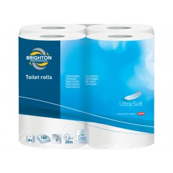 Toiletpapier BRPR 2lgs wit/pk8 x 180vel