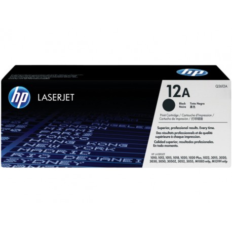 Toner HP Q2612AD zwart 2 x 2K/doos 2