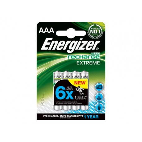 Batterij Energizer PreCharg 800 AAA/Pk4