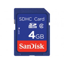 Geheugenkaart Sandisk SDHC 4GB
