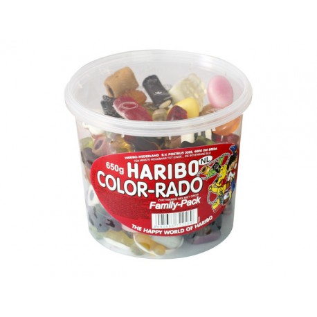 Snoep Haribo color rado/ pak 650g