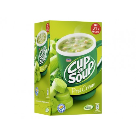 Soep Cup-a-soup Unox preicreme/ds 21