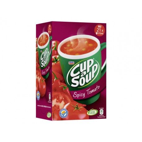 Soep Cup-a-soup Unox spicy tomato/ds 21
