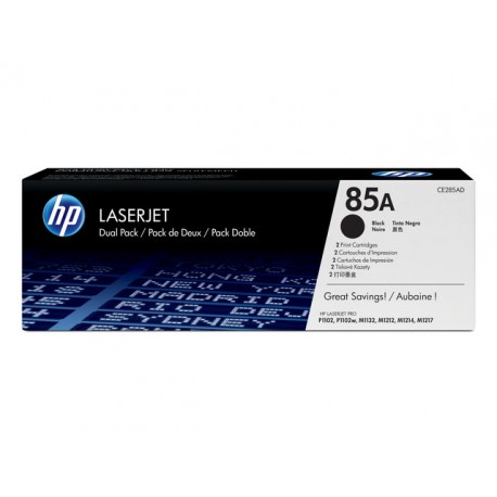 Toner HP CE285AD 2x1,6K zwart/doos 2