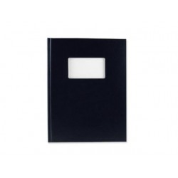 Inbindmap SteelBook A4 3mm zwart/doos 10