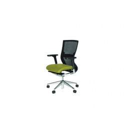 Bureaustoel Prof Chair 105 groen/zwart
