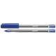 Balpen SPLS Crystal 0,7 mm blauw/pak 50