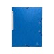 Elastomap Exacompta 3-fl 600g blauw/pk25