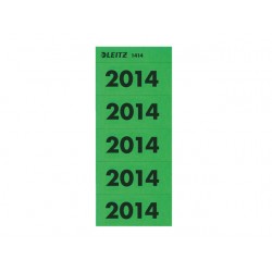 Jaaretiket Leitz 2014 groen/pak 100