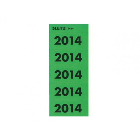 Jaaretiket Leitz 2014 groen/pak 100