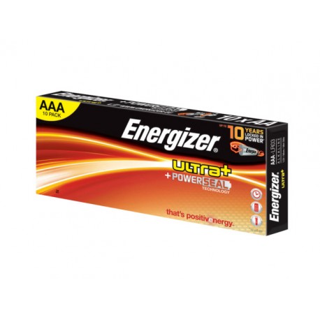 Batterij Energizer Ultra+ AAA/Pak 10