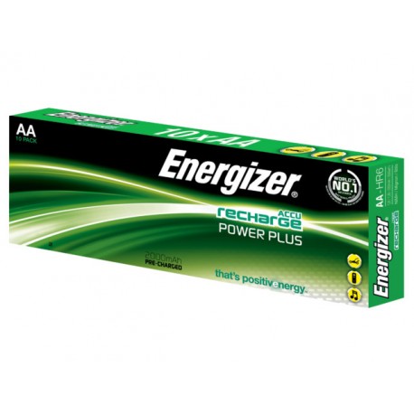 Batterij Energizer oplaadbaar AA/Pak 10