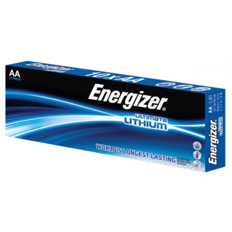 Batterij Energizer Ult. Lithium AA/Pk 10