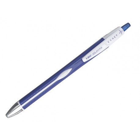 Balpen Atlantis Exact 0,7 mm blauw/ds 12