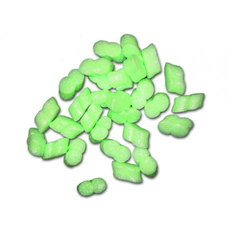 Vulmateriaal chips groen /pk250l