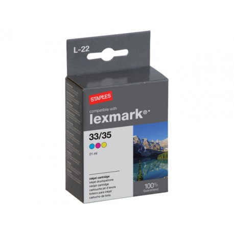 Inkjet SPLS Lexmark 18C0033E/34E kleur