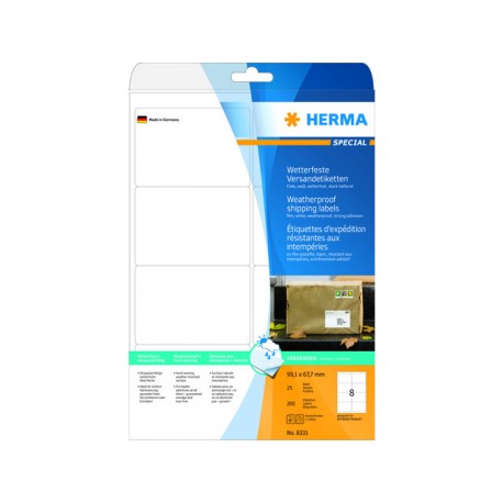 Etiket Herma LC 99x67,7 waterproof/pk200