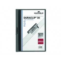 Klemmap Duraclip A4 3mm antraciet/ds 25