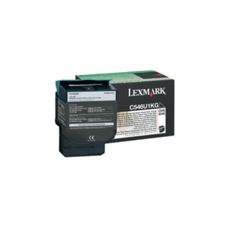 Toner Lexmark C546U1KG zwart