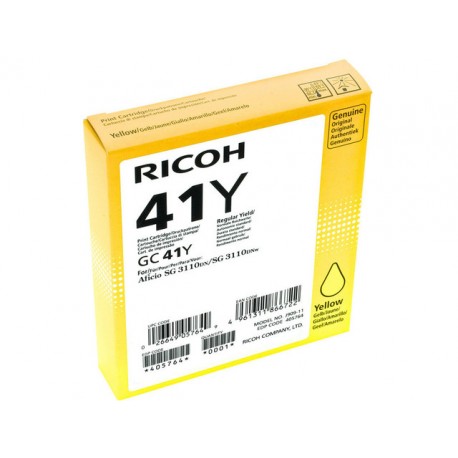 Inkjet Ricoh GC-41Y 2.2K geel