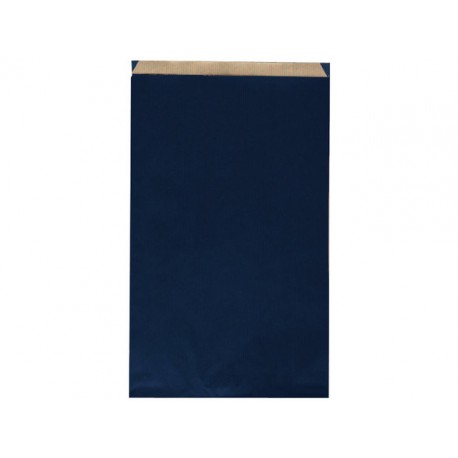 Geschenkzakje 210x150x40 blauw/pk100