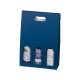 Geschenkbox 3fles 2g-krtn blauw/pk20