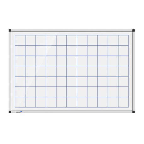 Whiteboard raster 60x90 cm