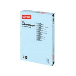 Papier SPLS A4 120g licht blauw/pak 250v