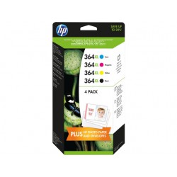 Inkjet HP J3M83AE 364XL Zw/C/M/G/Pak 4