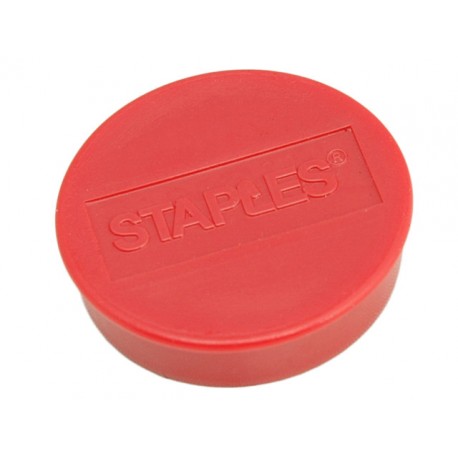 Magneet SPLS 35 mm rood/pak 10