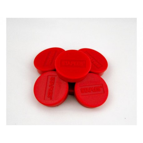 Magneet SPLS 10 mm rood/doos 10