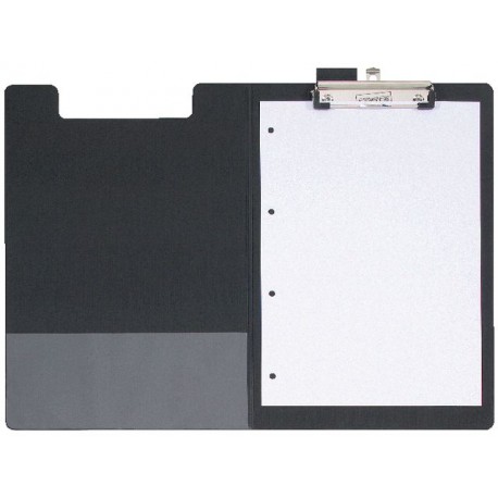 Klembord SPLS A4/folio foldover zwart