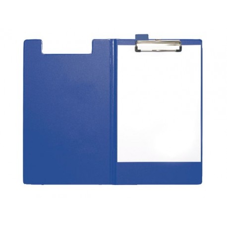 Klembord SPLS A4/folio foldover blauw