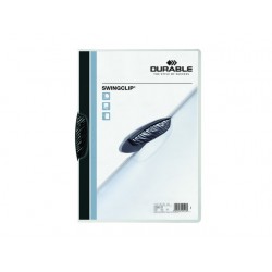 Klemmap Durable swingclip 3mm zwart/ds25