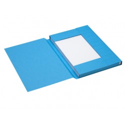 Stofklepmap Secolor folio blauw/doos 125