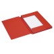 Stofklepmap Secolor folio rood/doos 125