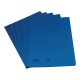 Stofklepmap SPLS A4 250g blauw/doos 25