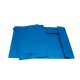 Stofklepmap SPLS folio 250g blauw/ds 25