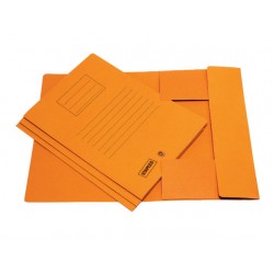 Stofklepmap SPLS folio 250g oranje/ds 25