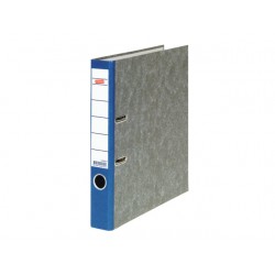 Ordner SPLS 50mm A4 gewolkt karton blauw
